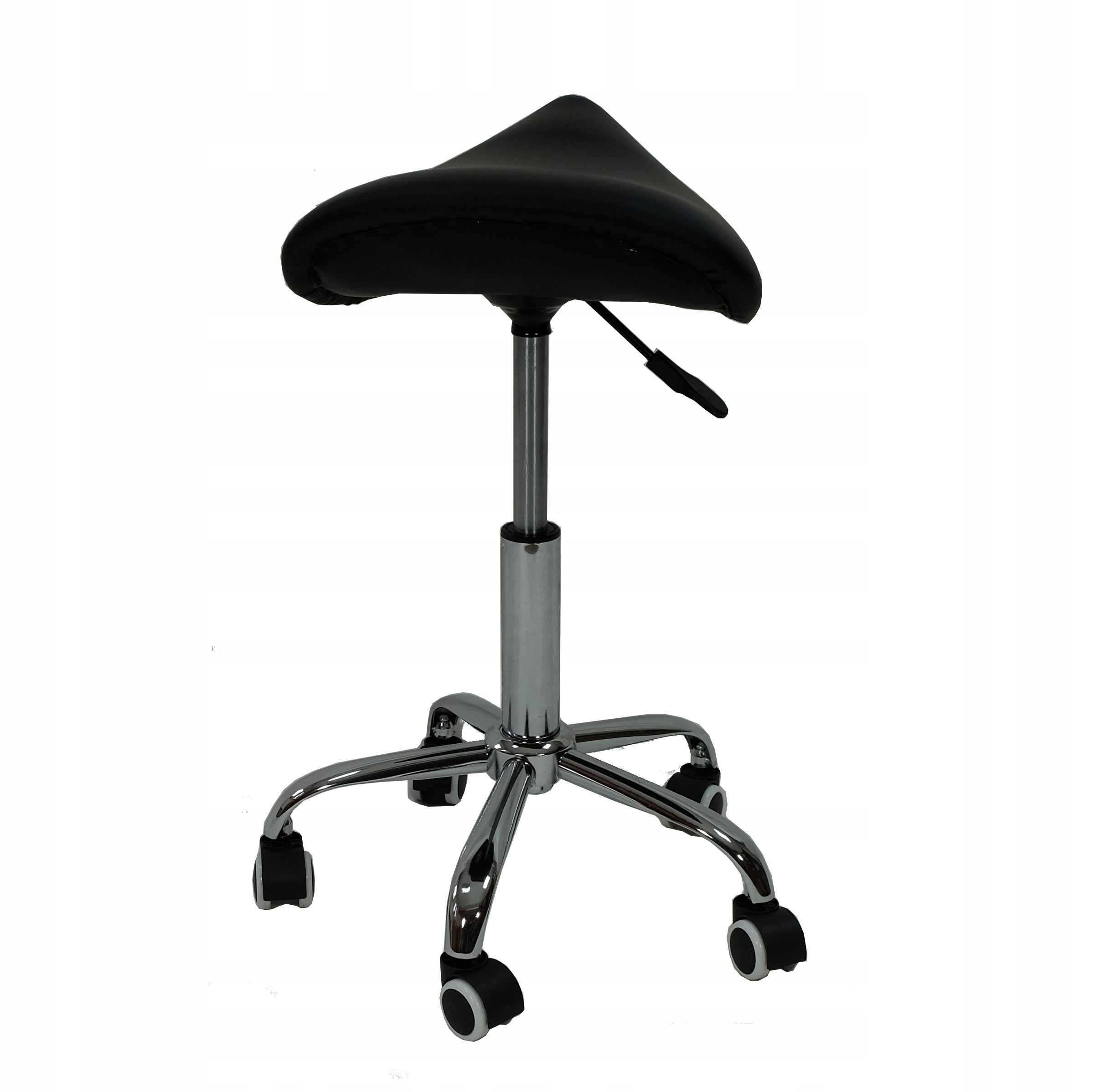 COSMETIC STOOL RODEO SADDLE BLACK BAR STOOL Model CN03560