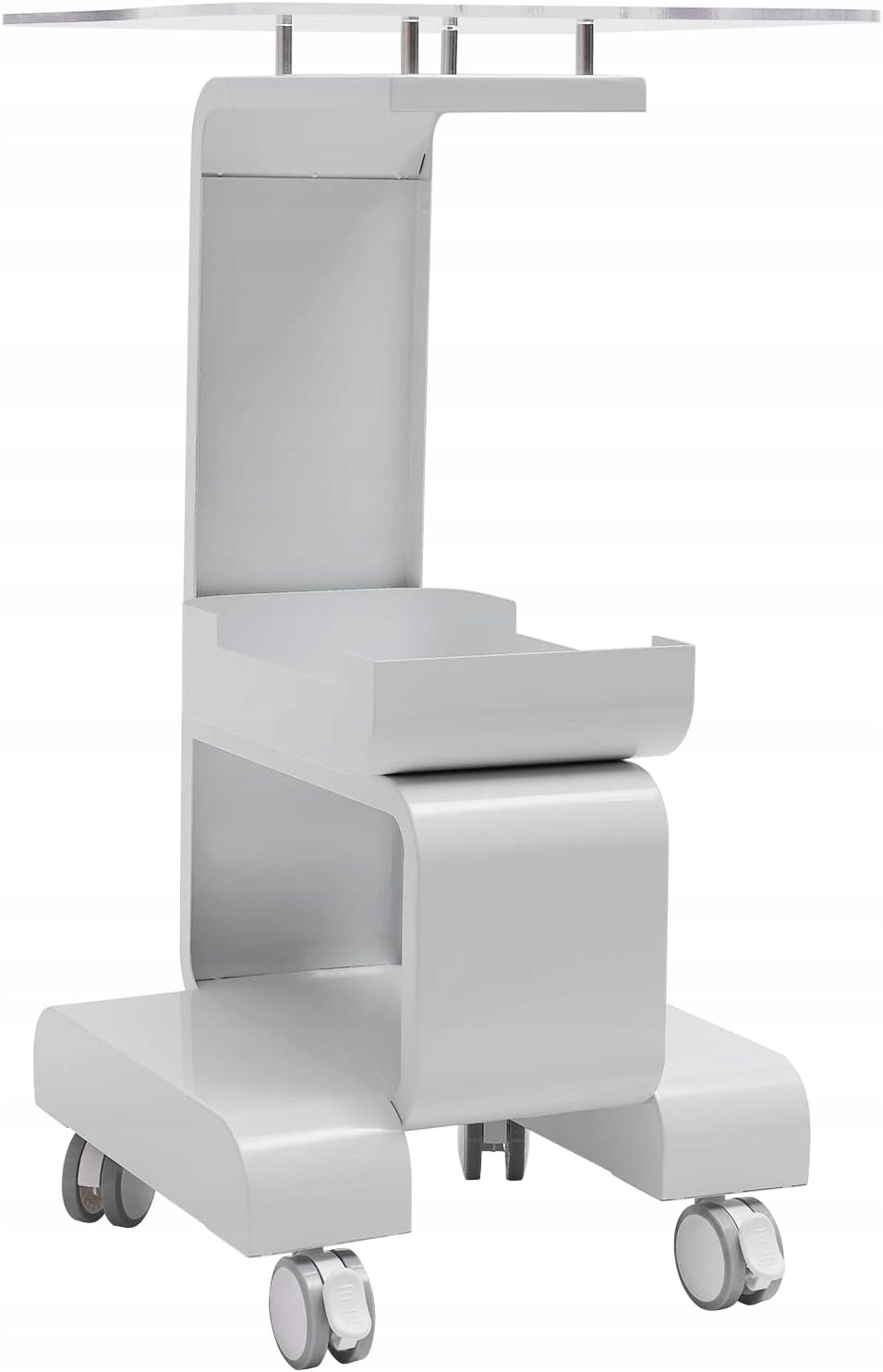 COSMETIC TROLLEY ON WHEELS MOBILE STORAGE BASKET MODERN Packaging status original