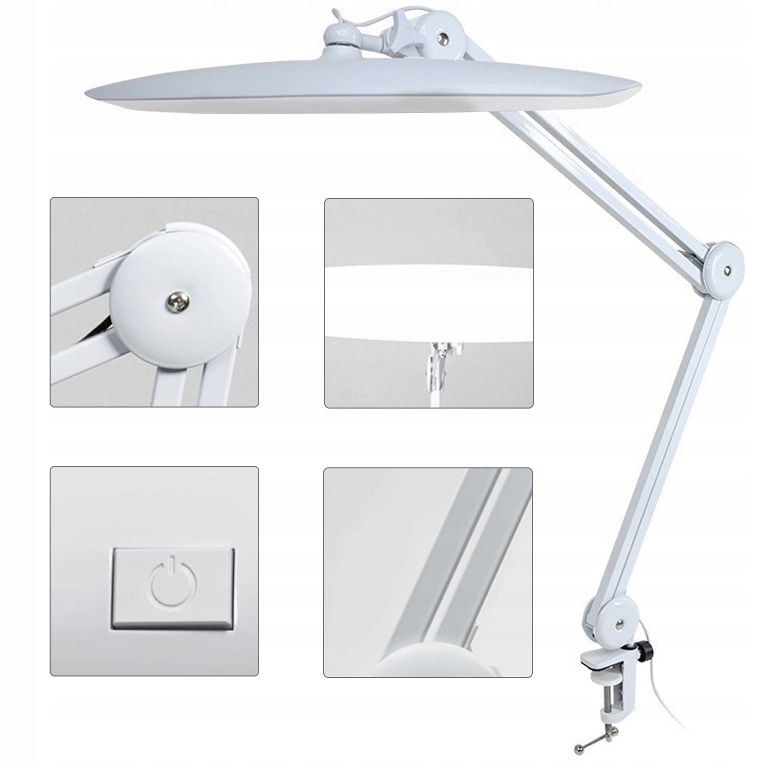 COSMETIC WORKSHOP DESK LAMP FOR MANICURE LED WHITE 24W DESK LAMP Brand no brand