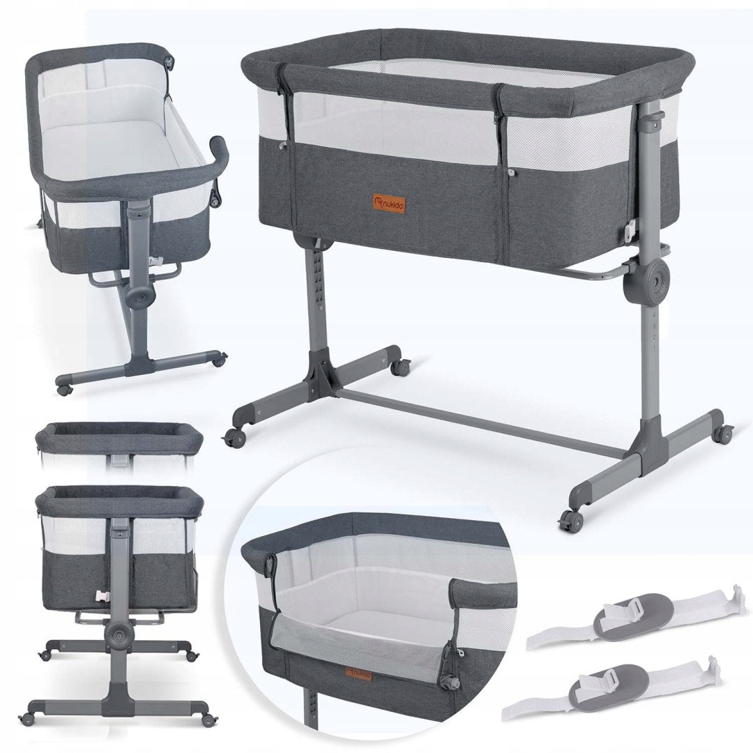 COT FOLDING TOURIST EXTRA BED + MATTRESS NUKIDO NK-243