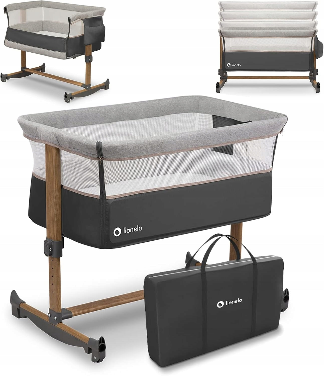 COT LIONELO TOURIST CHILDREN'S BED ADJUSTABLE FANCY HIT