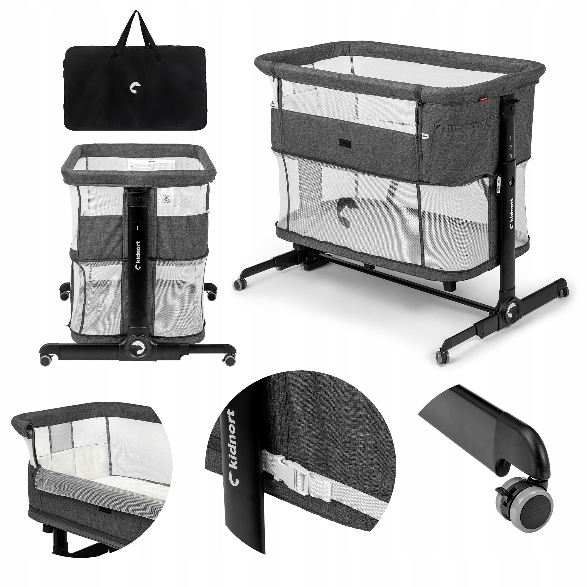 COT SUPPLY 4in1 HIKING CHILDREN'S CRADLE FOLDING Snäckskal