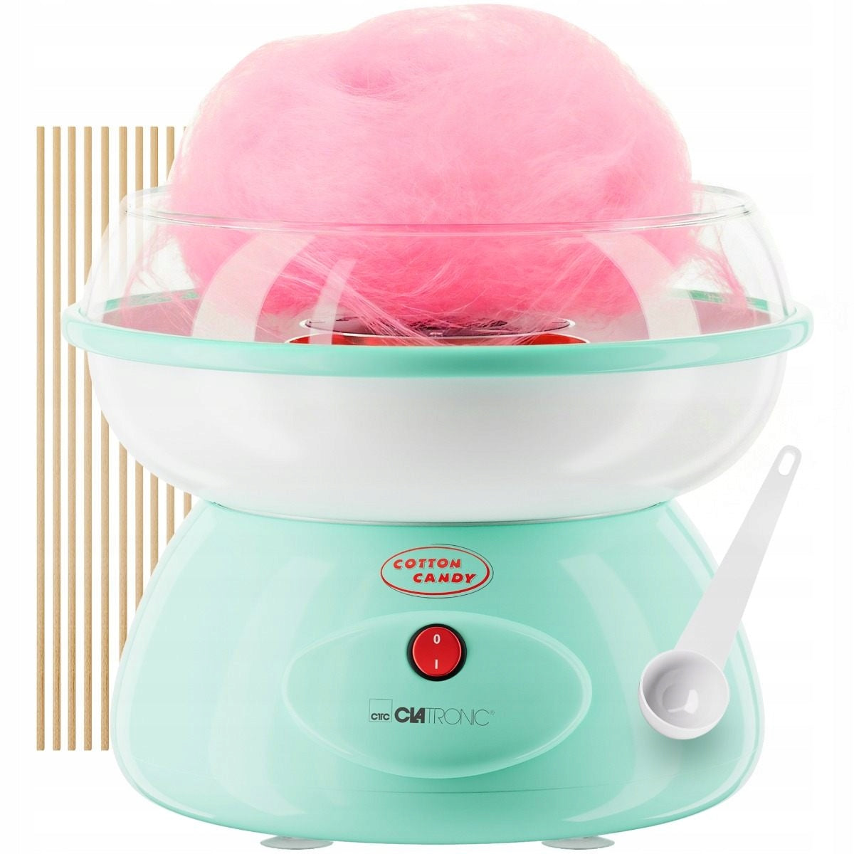 COTTON CANDY MACHINE COTTON CANDY HOMEMADE MACHINE + SCOOP STICKS Manufacturer code ZWM 3478