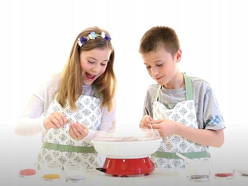 COTTON CANDY MACHINE HOMEMADE COTTON CANDY MACHINE GIFT CHILD'S DAY Manufacturer code AM-6214A