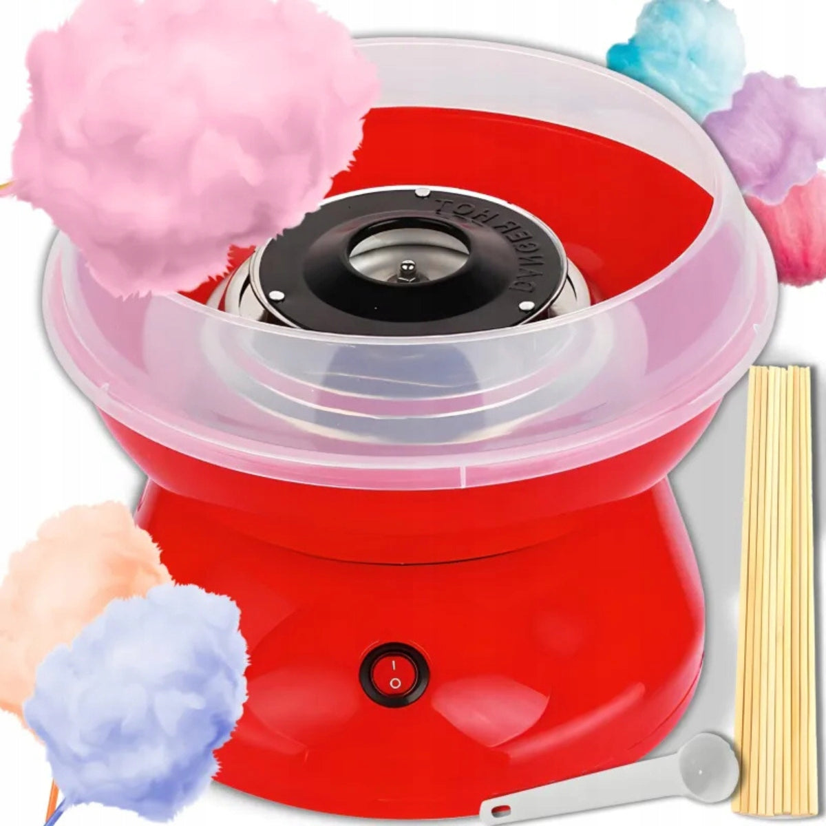 COTTON CANDY MACHINE HOMEMADE COTTON CANDY MACHINE + SCOOP STICKS