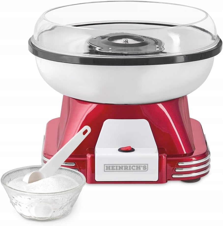 COTTON CANDY MACHINE HOMEMADE COTTON CANDY MACHINE + STICKS 500W Packaging status original
