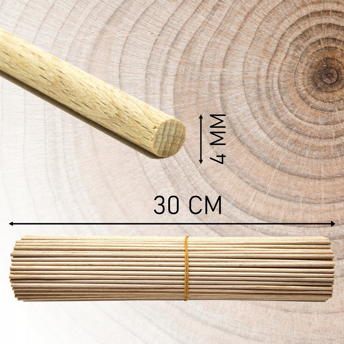 COTTON CANDY STICKS 30cm ROUGH 100 pcs. EAN (GTIN) 5905031802133
