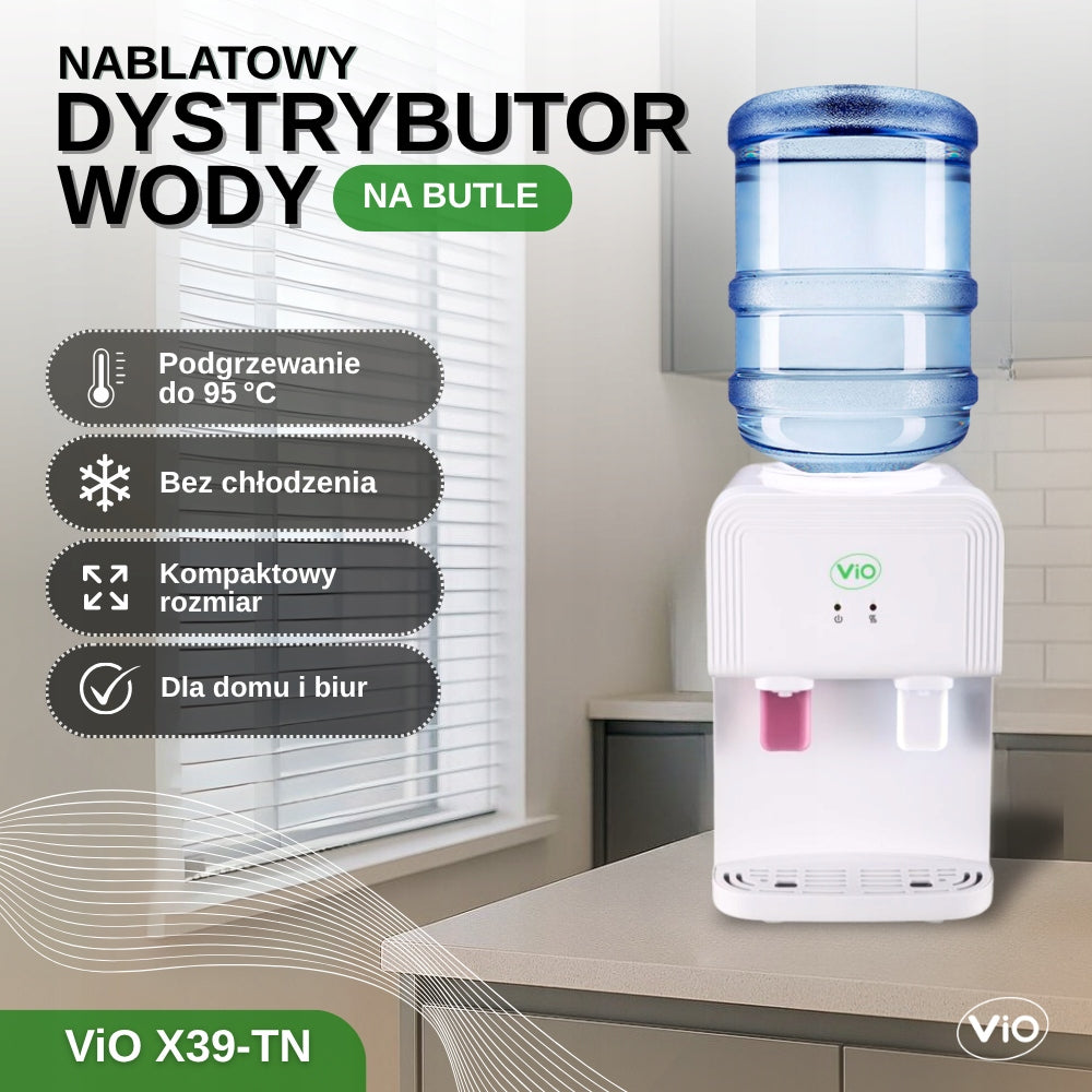 COUNTERTOP WATER DISPENSER ViO X39-TN White - WITHOUT COOLING - WHITE Manufacturer code ViO-X39-TN
