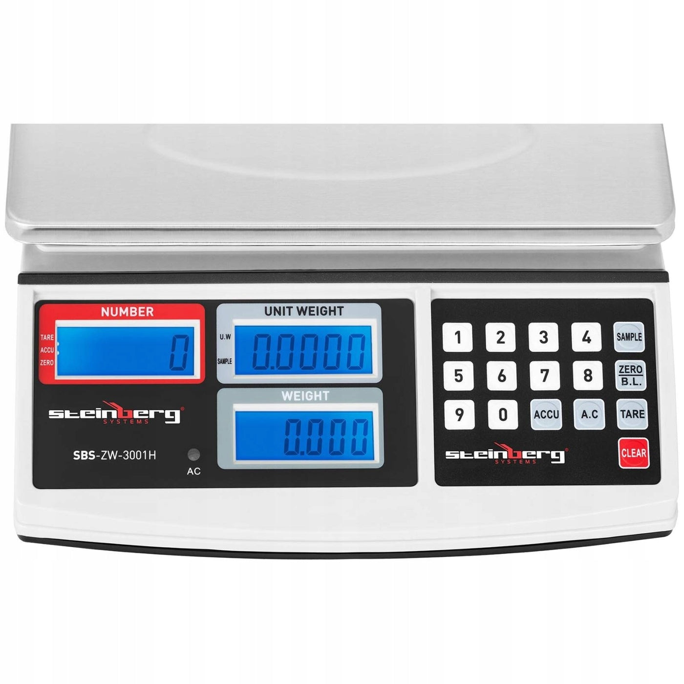 COUNTING WEIGHT PIECES 30KG/1G Shop ELECTRONIC Packaging status original
