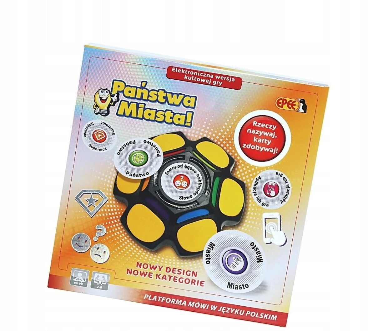 COUNTRIES AND CITIES ELECTRONIC FAMILY GAME - BEST FOR THE WHOLE FAMILY Brand Epee