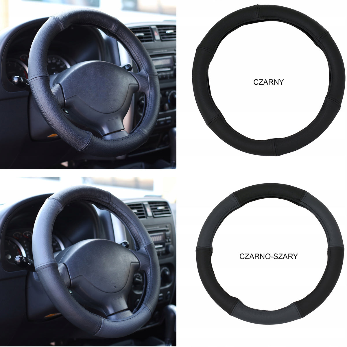 COVER (6K) STEERING WHEEL COVER for Toyota Verso Yaris 1 Verso 2 3 EAN (GTIN) 5906072267080