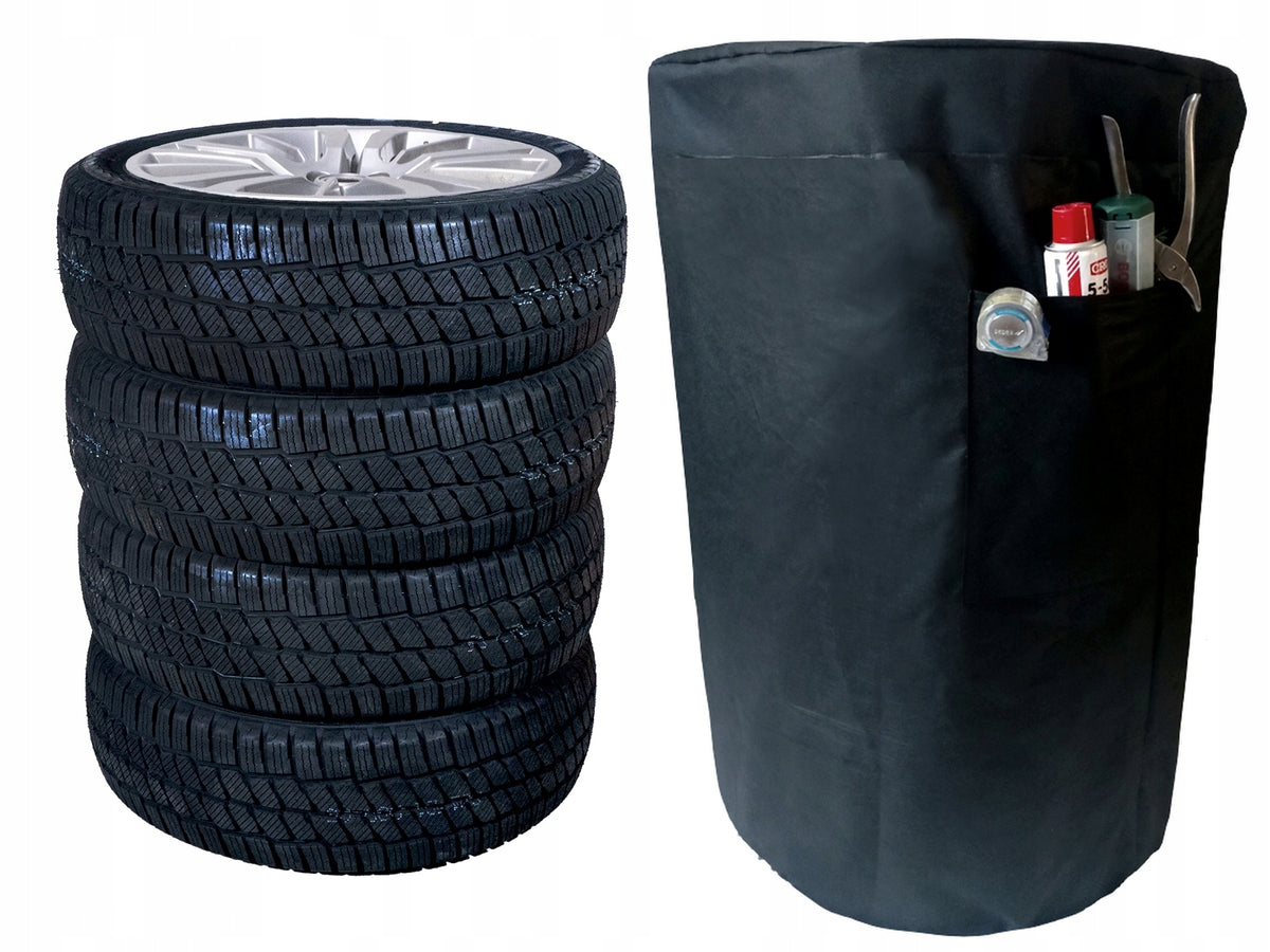 COVER FOR 4 WHEELS TIRES RIMS up to 19 inches KODURA Polish Product