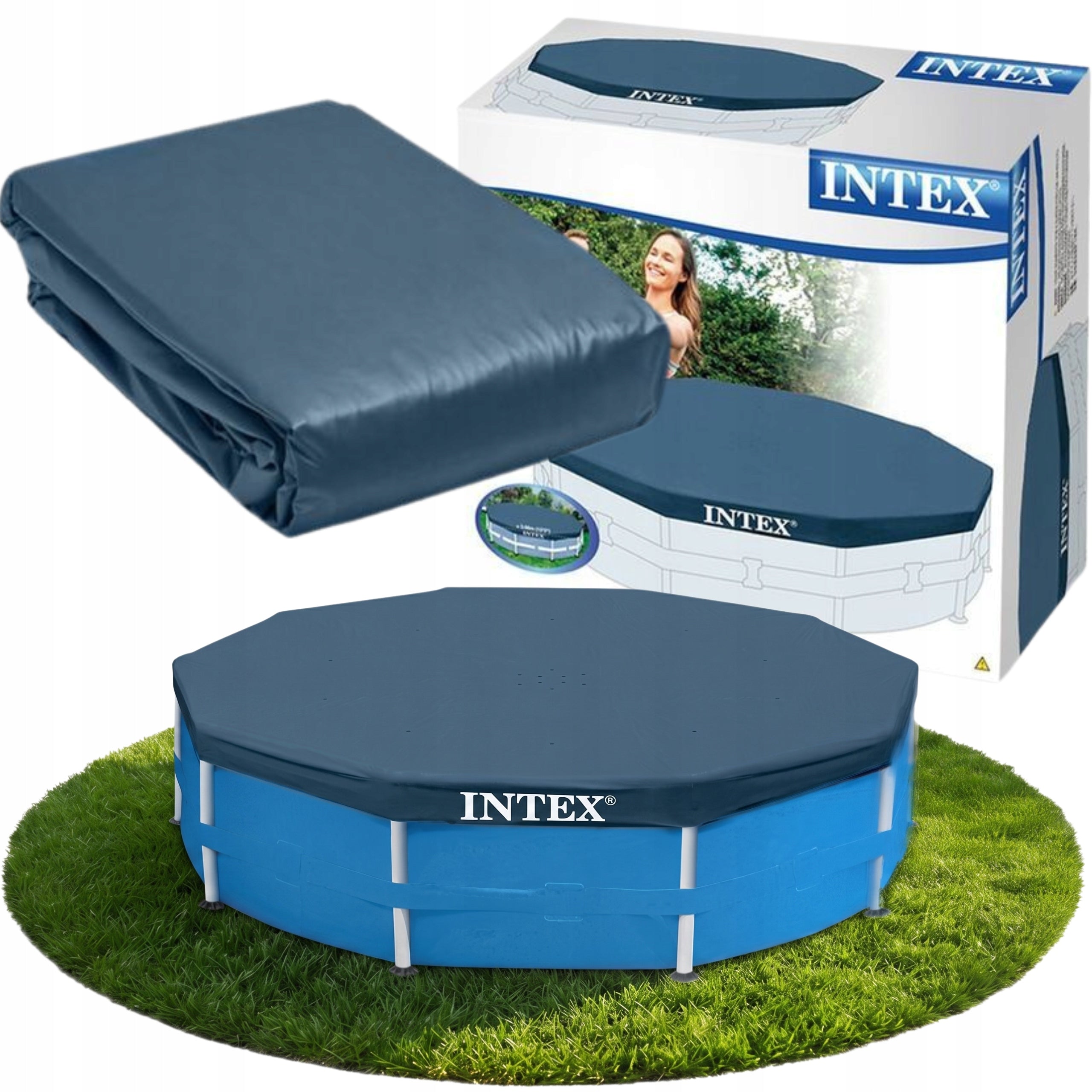 COVER FOR FRAME POOL INTEX 366CM FILM FOR FRAME POOL COVER