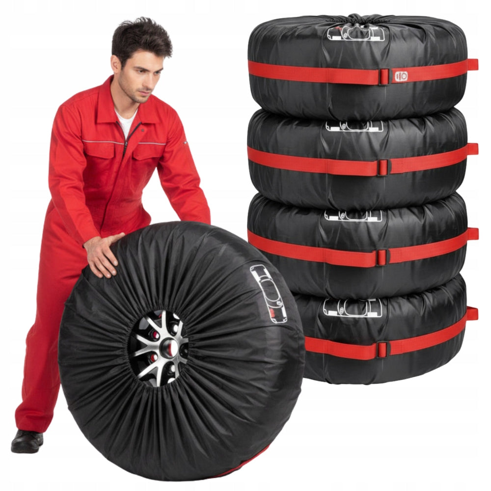 COVER TIRE COVERS WHEELS 4PCS 13-18" INCHES WATERPROOF LARGE SET