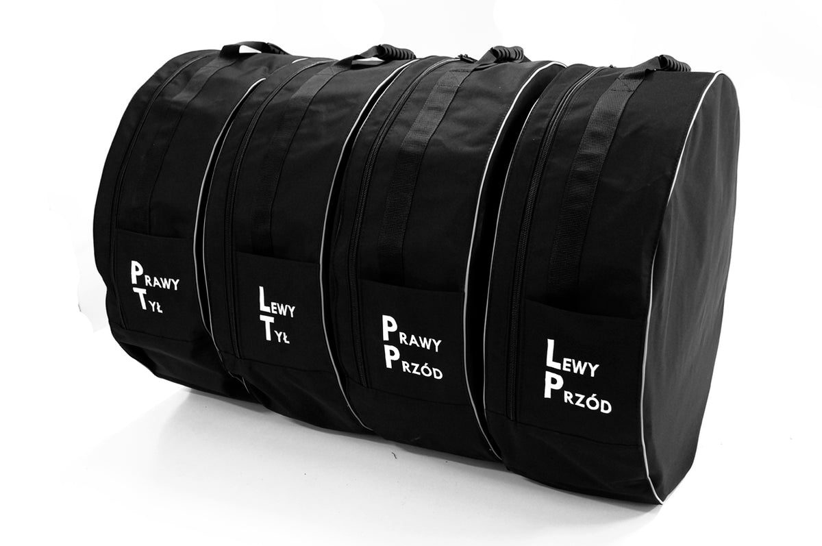 COVERS FOR WHEELS / TIRES 18" INCHES 235/45/R18 - EXTRA VERSION - 4 PCS