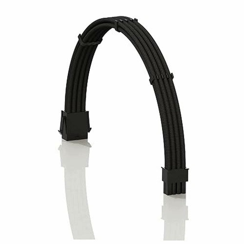 CPU POWER CABLE 8 PIN 4+4 ATX 30CM BRAIDED EXTENSION CABLE PC COMB