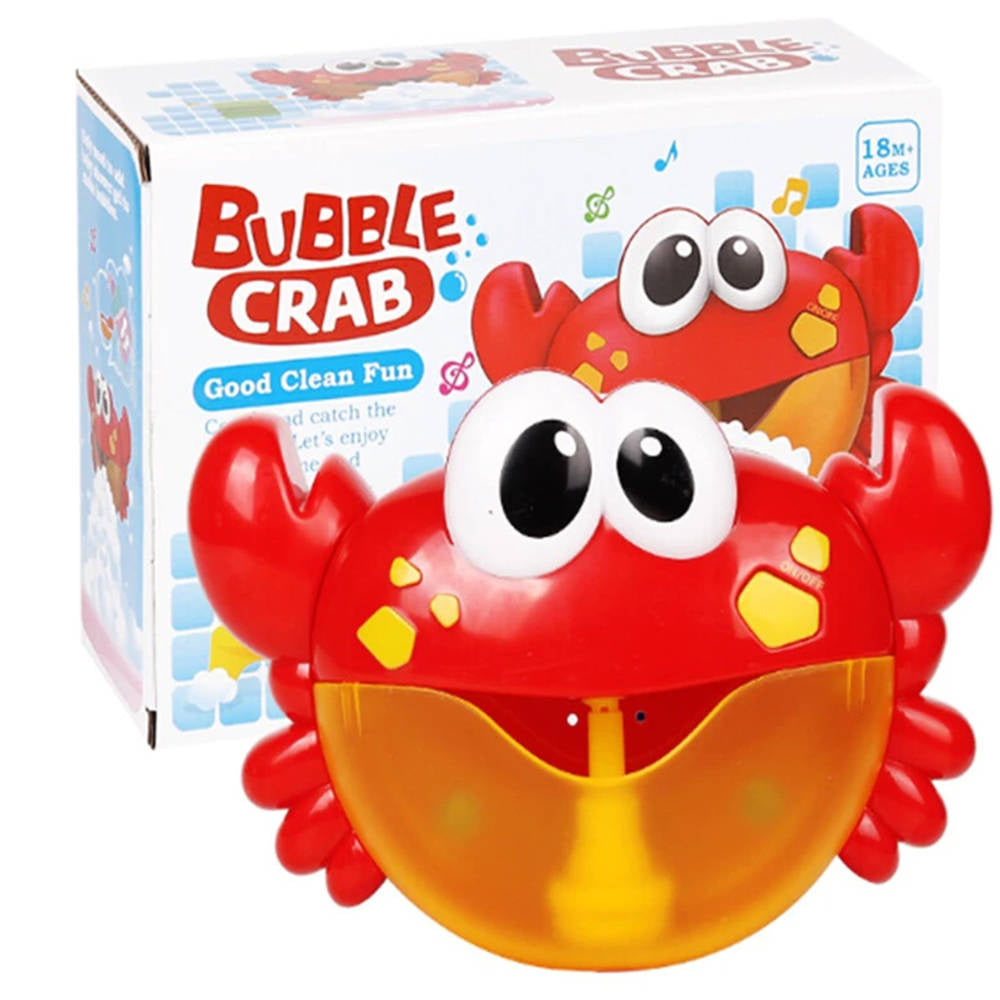 CRAB FOR MAKING FOAM IN THE BATHTUB Bubble Machine in the bath MELODIES