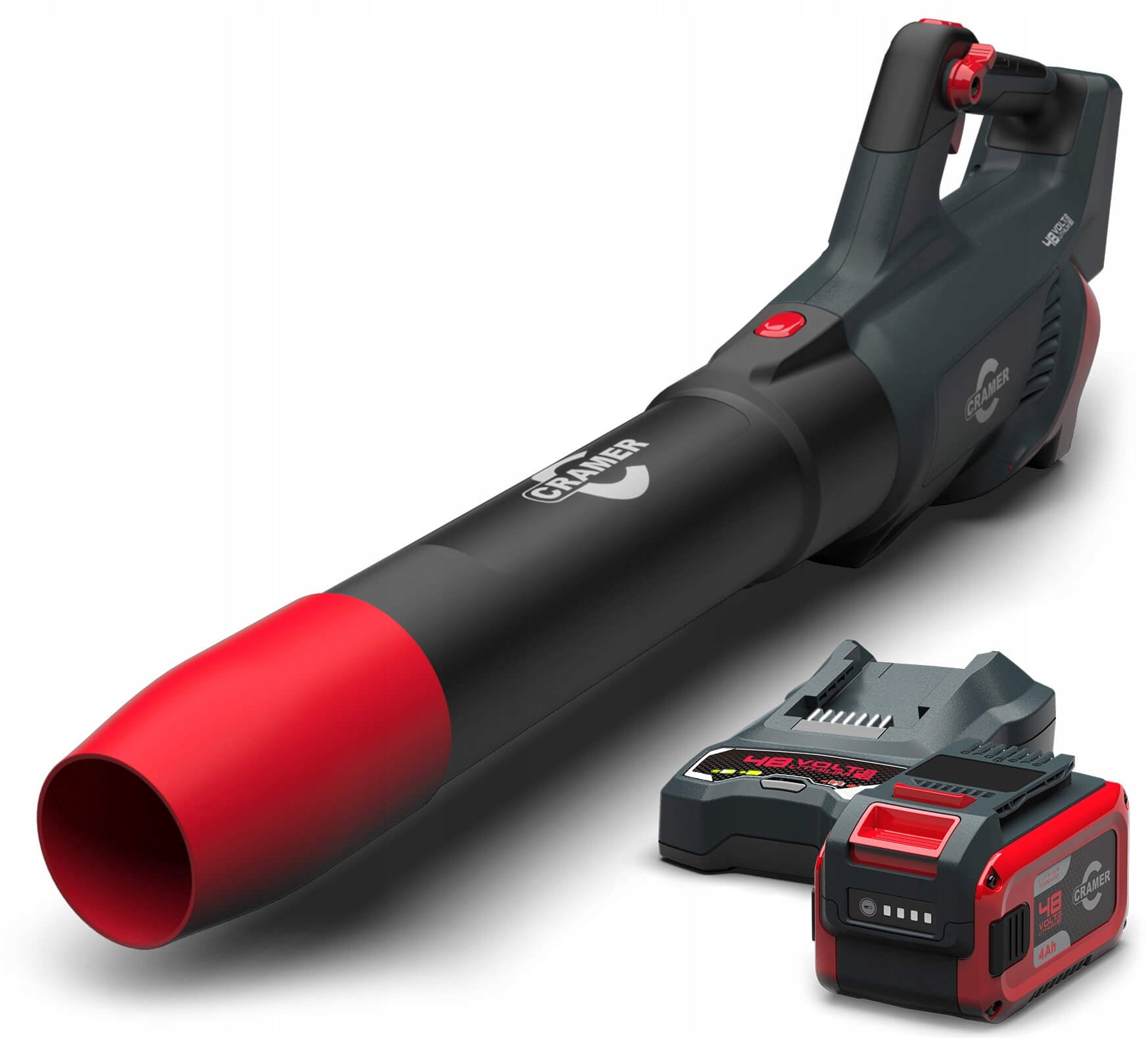 CRAMER Cordless Blower 48V 48B800 Cruise Control 800 W 62,5 m/s Aku 4 Ah