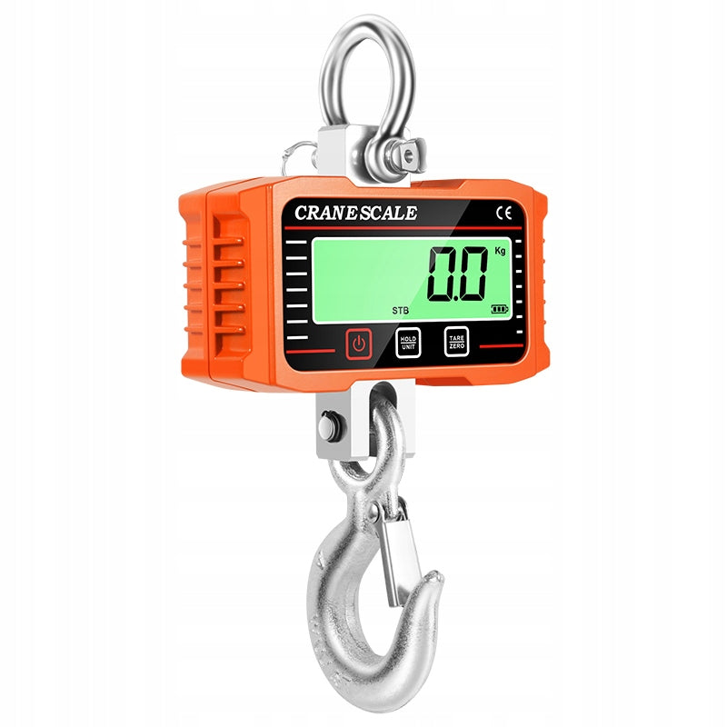 CRANE HOOK SCALE 2000KG 2T STORAGE BIG BAG SUSPENDED HANGING Product weight with unit packaging 2.1 kg