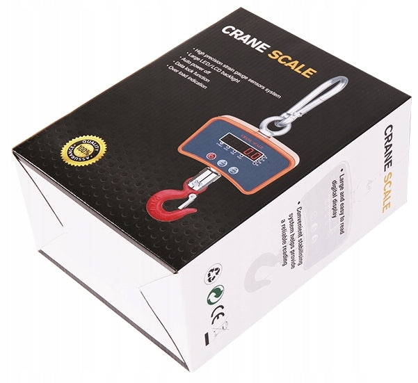 CRANE HOOK WEIGHT 1000KG 1T WAREHOUSE SUSPENDED BIG BAGS HANGING Brand Bielskie Wagi