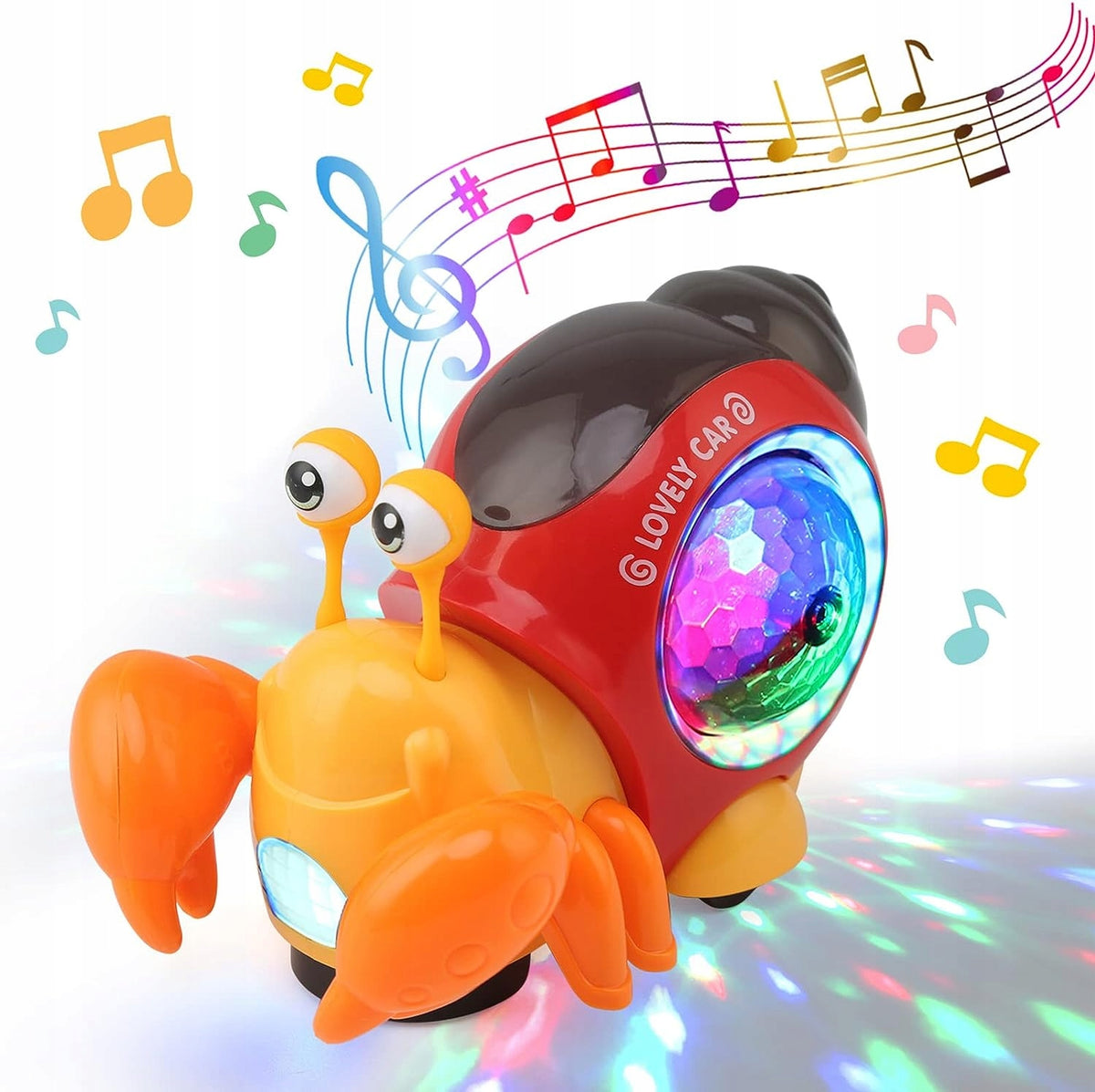 CRAWLING CRAB INTERACTIVE SOUND LED CRAWLING TOY FOR BABY 3+ Manufacturer code Krab