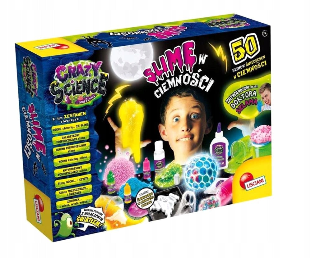 CRAZY SCIENCE - SLIME IN THE DARK