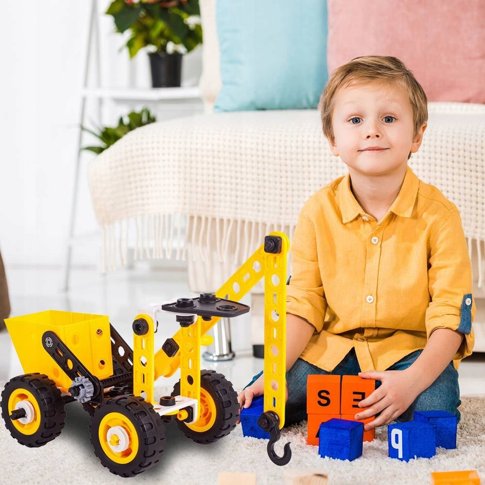 CREATIVE EDUCATIONAL BUILDING BLOCKS VEHICLES BUILDER 8IN1 GIFT Brand no brand
