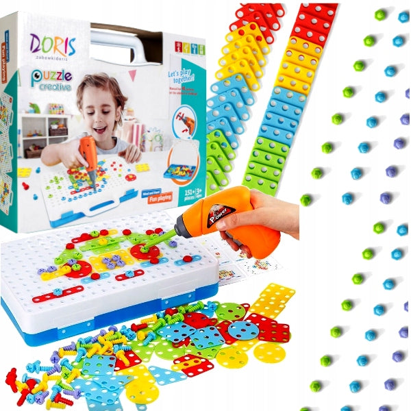 CREATIVE PUZZLE EDUCATIONAL BOARD MOSAIC