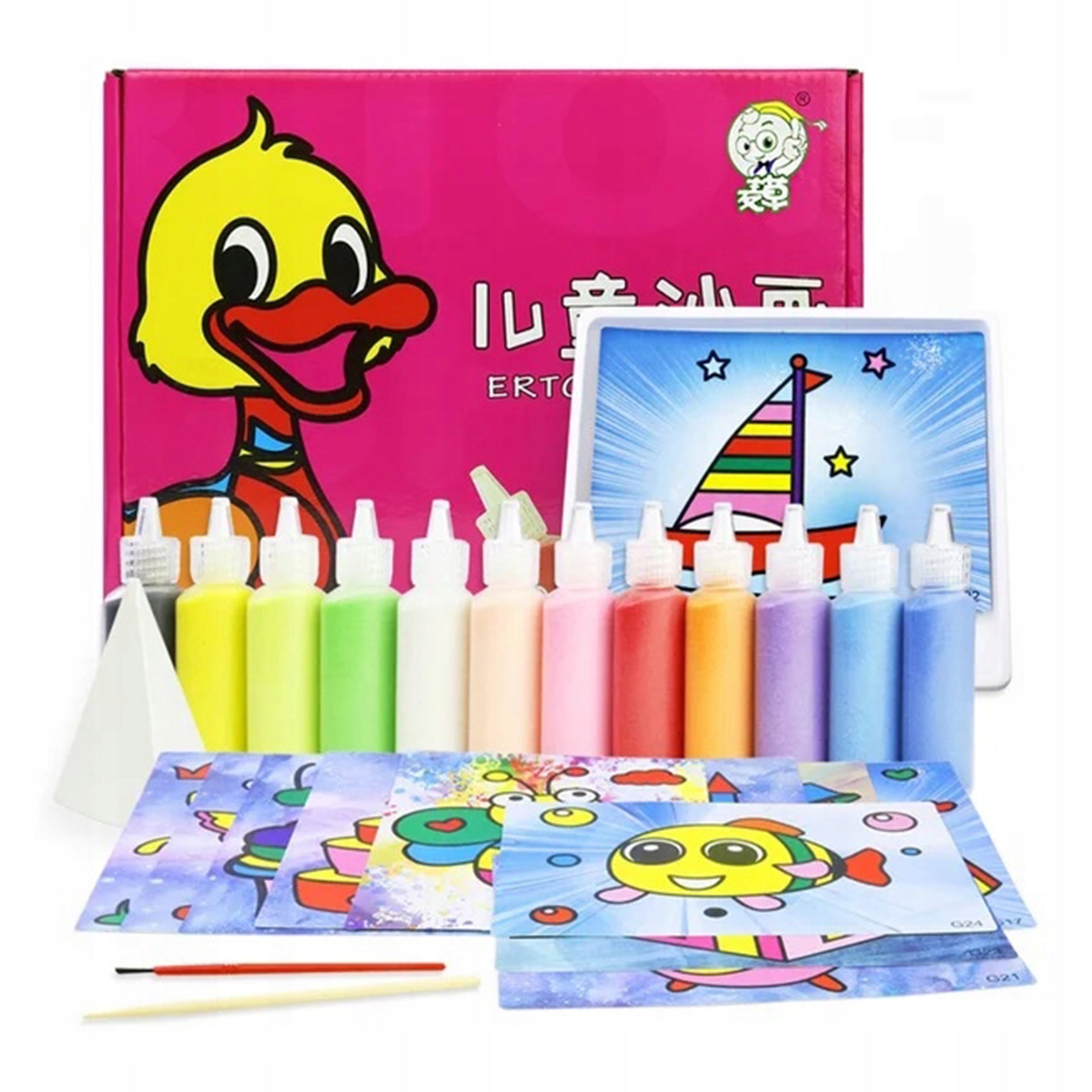 CREATIVE SAND PAINTING KIT FOR BABY KIDS PAINTING DIH