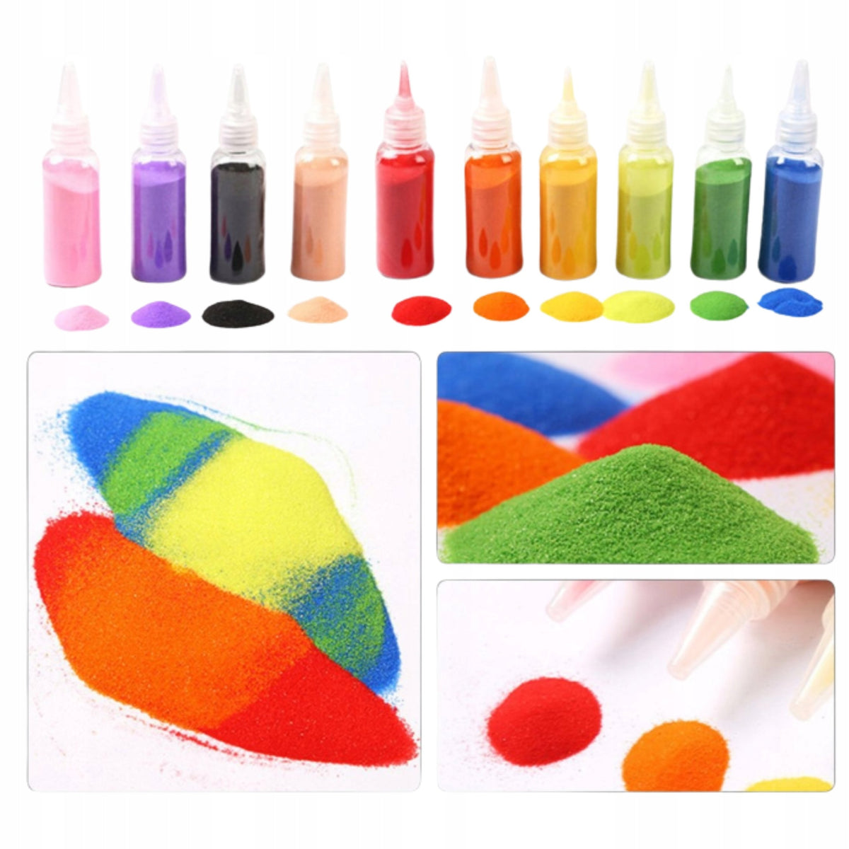 CREATIVE SAND PAINTING SET FOR CHILDREN PAINTING PICTURES Packaging status original