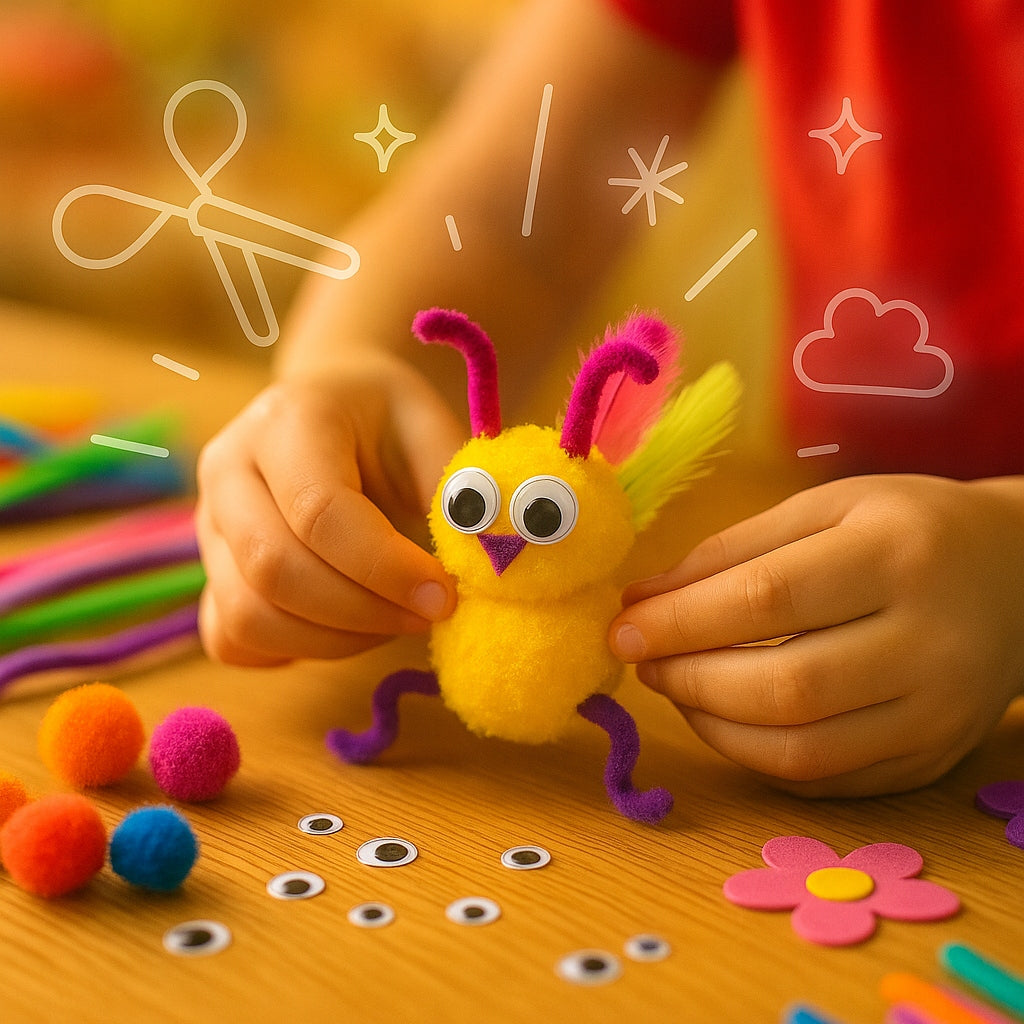 CREATIVE SET PLASTIC Artistic Crafts Children's Day DIY Idea Manufacturer code ZESTAW KREATYWNY PLASTYCZNY ARTYSTYCZNY