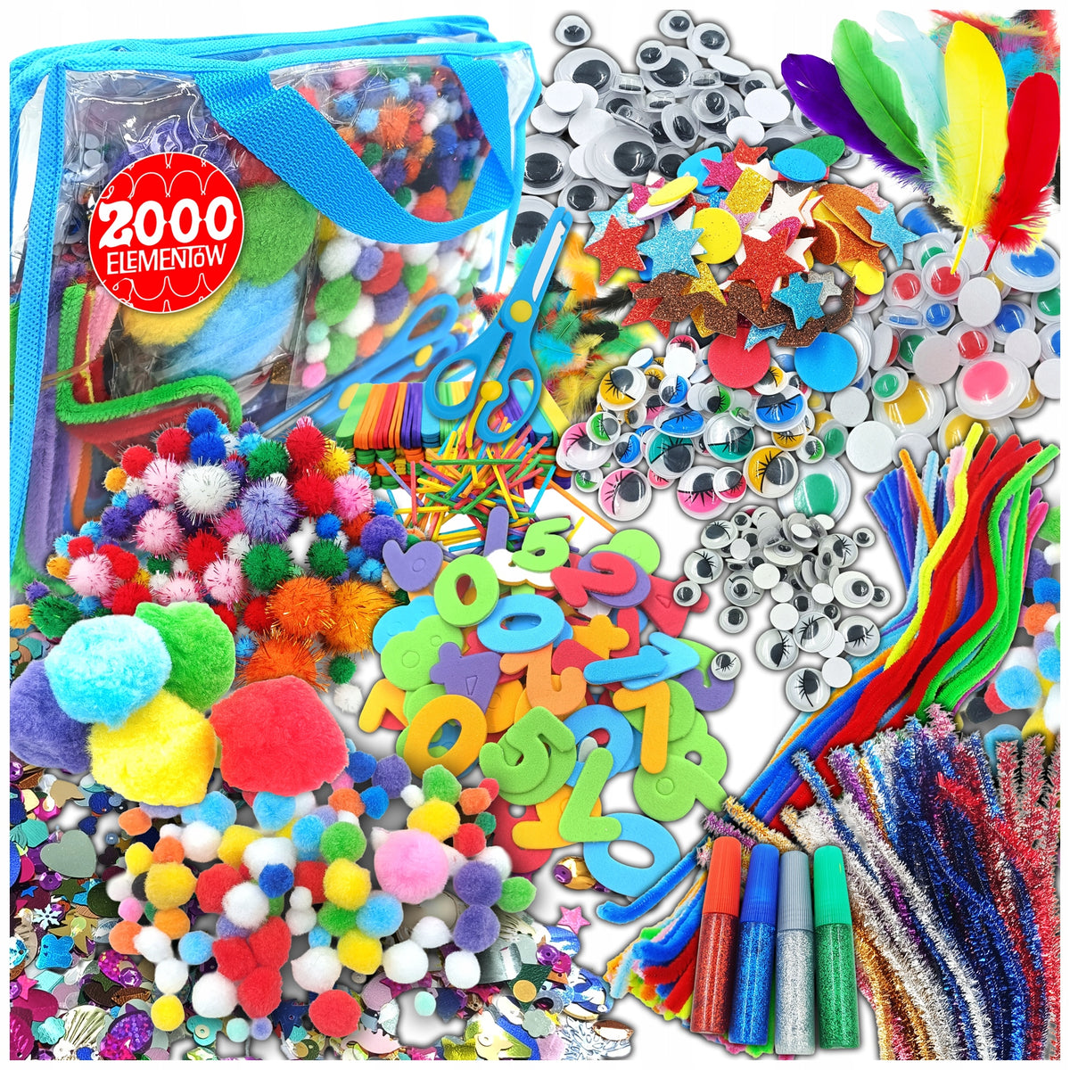 CREATIVE SET PLASTIC Artistic Crafts Children's Day DIY Idea