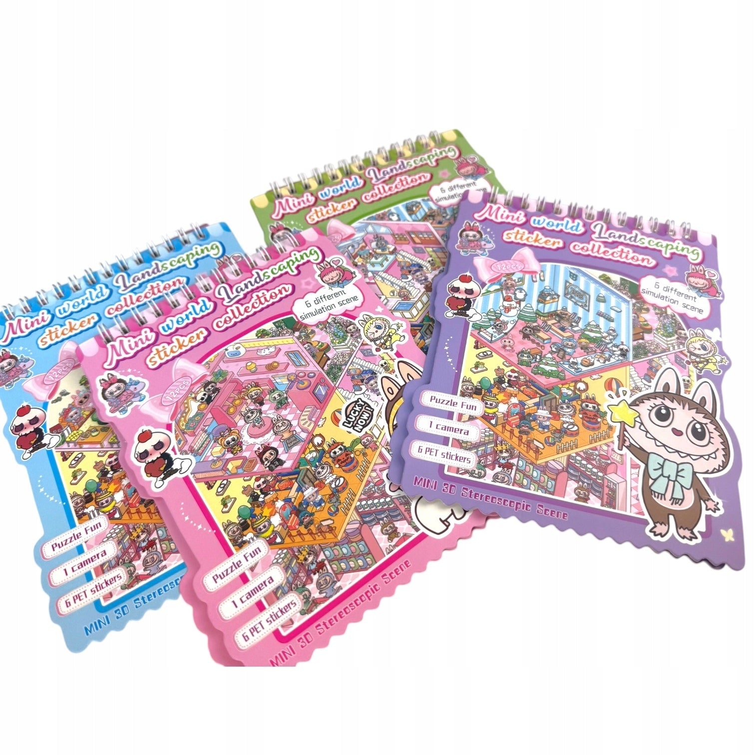CREATIVE SET PREMIUM Sticker HOUSES Stickers 1440 Scenes 24 + BONUS Packaging status original