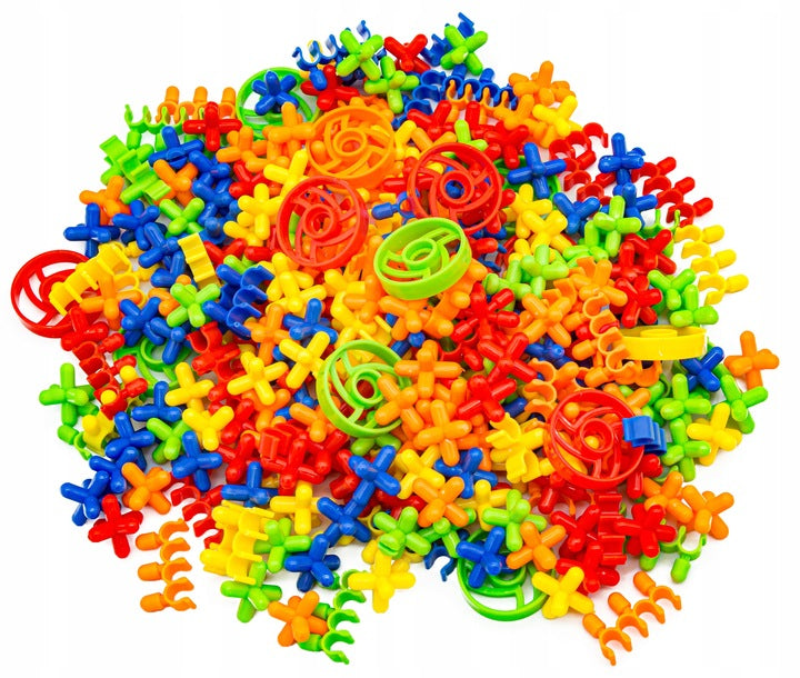 CREATIVE SET STRAWS Construction Blocks Tubes Sticks KUFEREK 1000el Manufacturer code 5903839611155