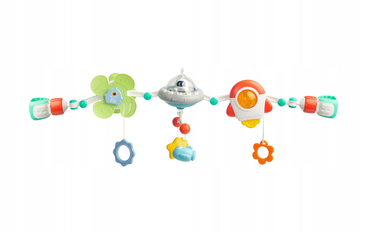 CRIB STROLLER HEADBAND PENDANT SENSORY RATTLE COLORFUL CAROUSEL Brand Toyz