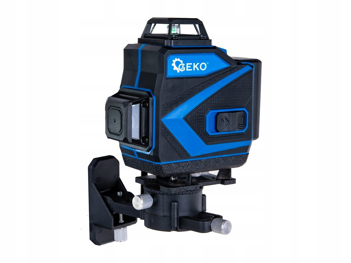 CROSS LASER 360° 4D BEAM GREEN + 2XAKU + SUITCASE + ACCESSORIES GEKO Number of laser beams 4
