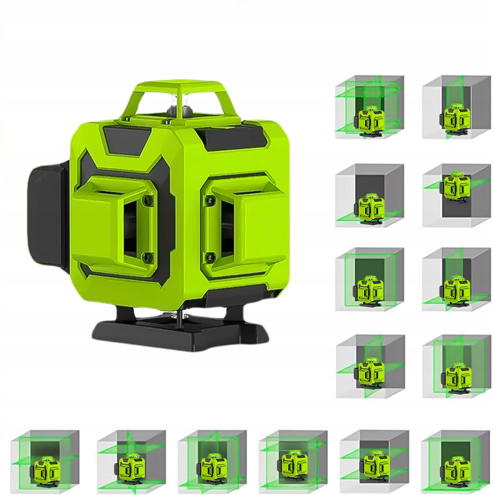 CROSS LASER LEVEL 360 SELF LEVELING 2xAKU 16 L Brand LERTZ