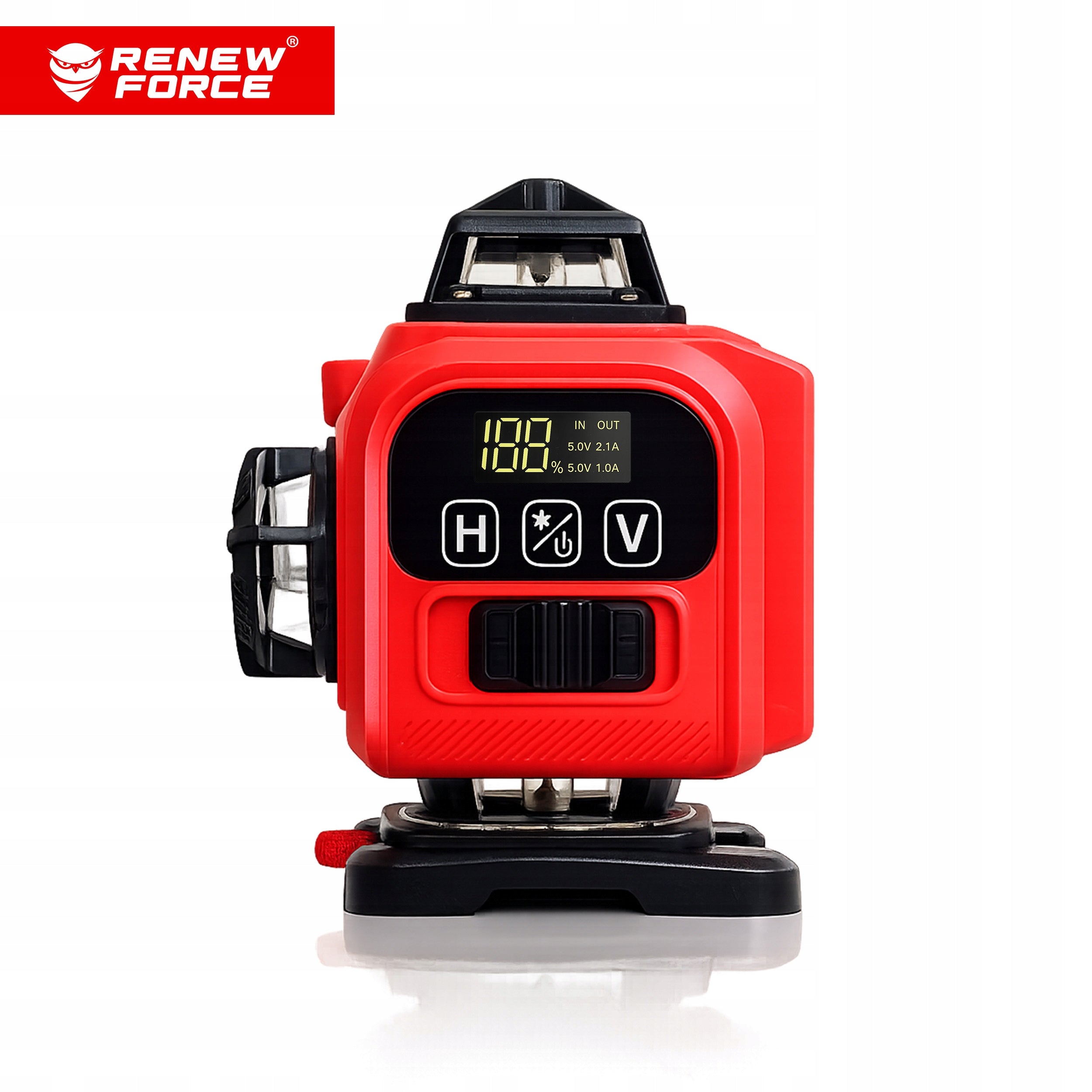 CROSS LASER LEVEL 4D PLANE GREEN 360 16 LINES Maximum working range 30 m