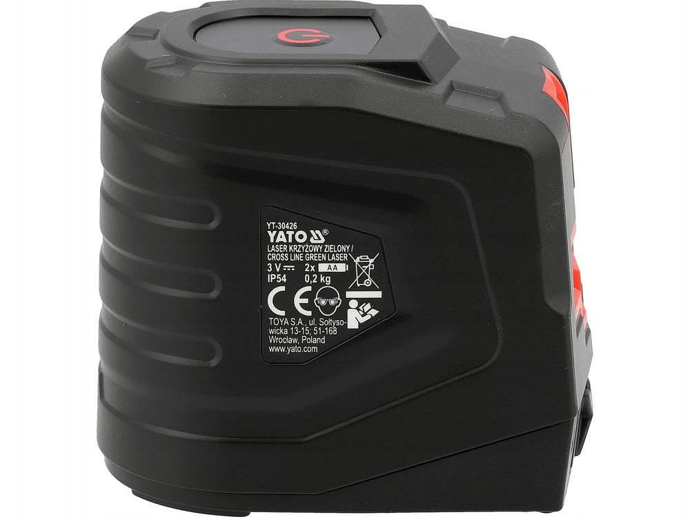 CROSS LASER SELF-LEVELING GREEN 25 METERS LASER LEVEL YATO Model YT-30426