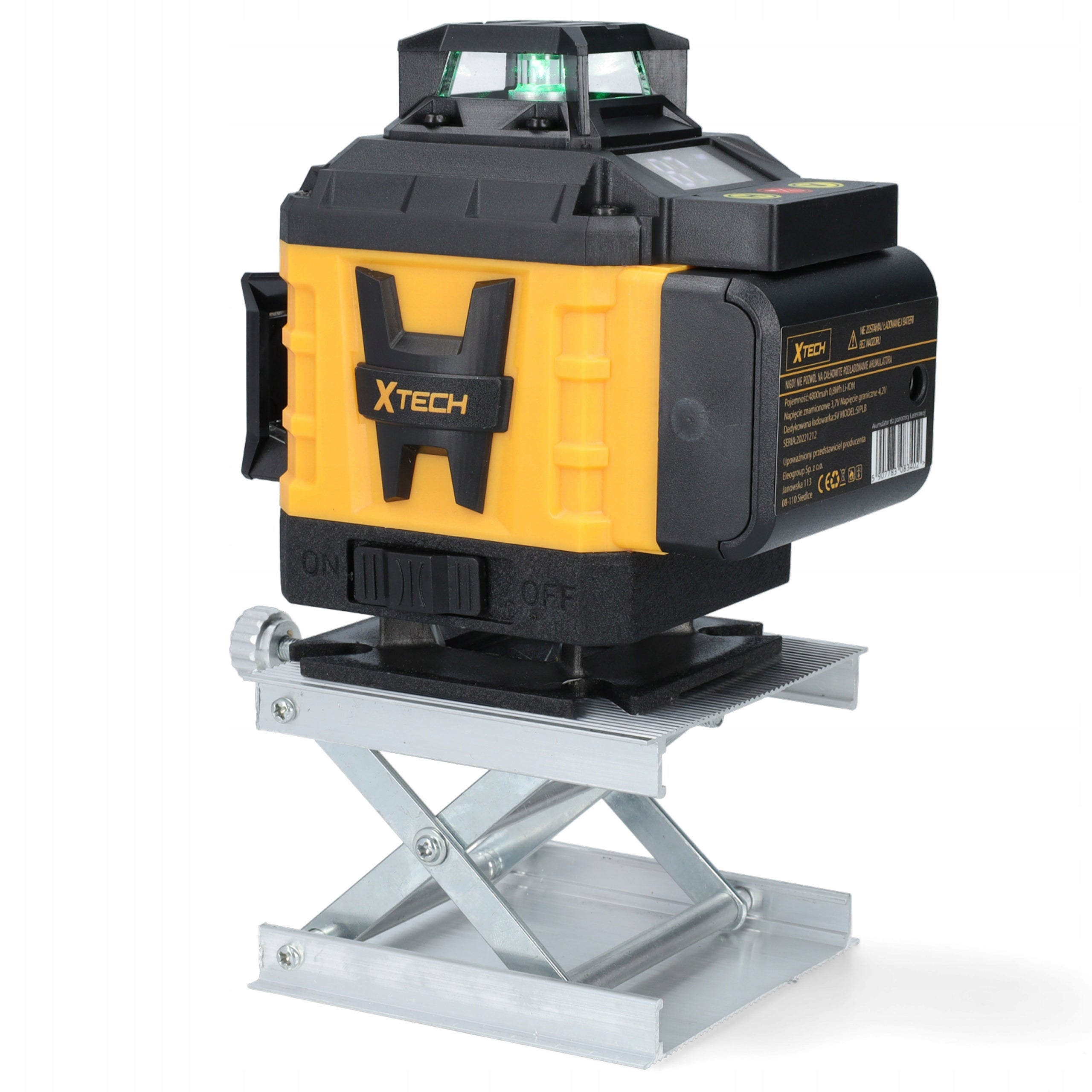 CROSS LASER XTECH LASER LEVEL SELF-LEVELING LASER TRIPOD 25 M Brand Xtech