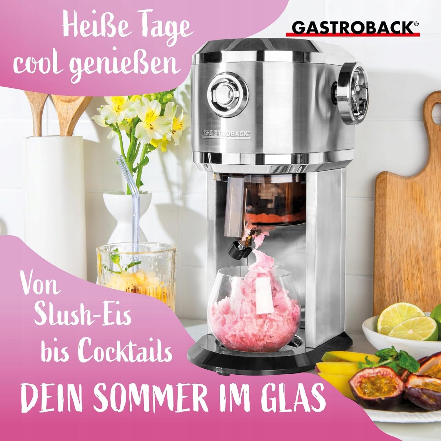 CRUSHED ICE SLUSHY MACHINE GRANITA FROZEN DRINKS Packaging status original