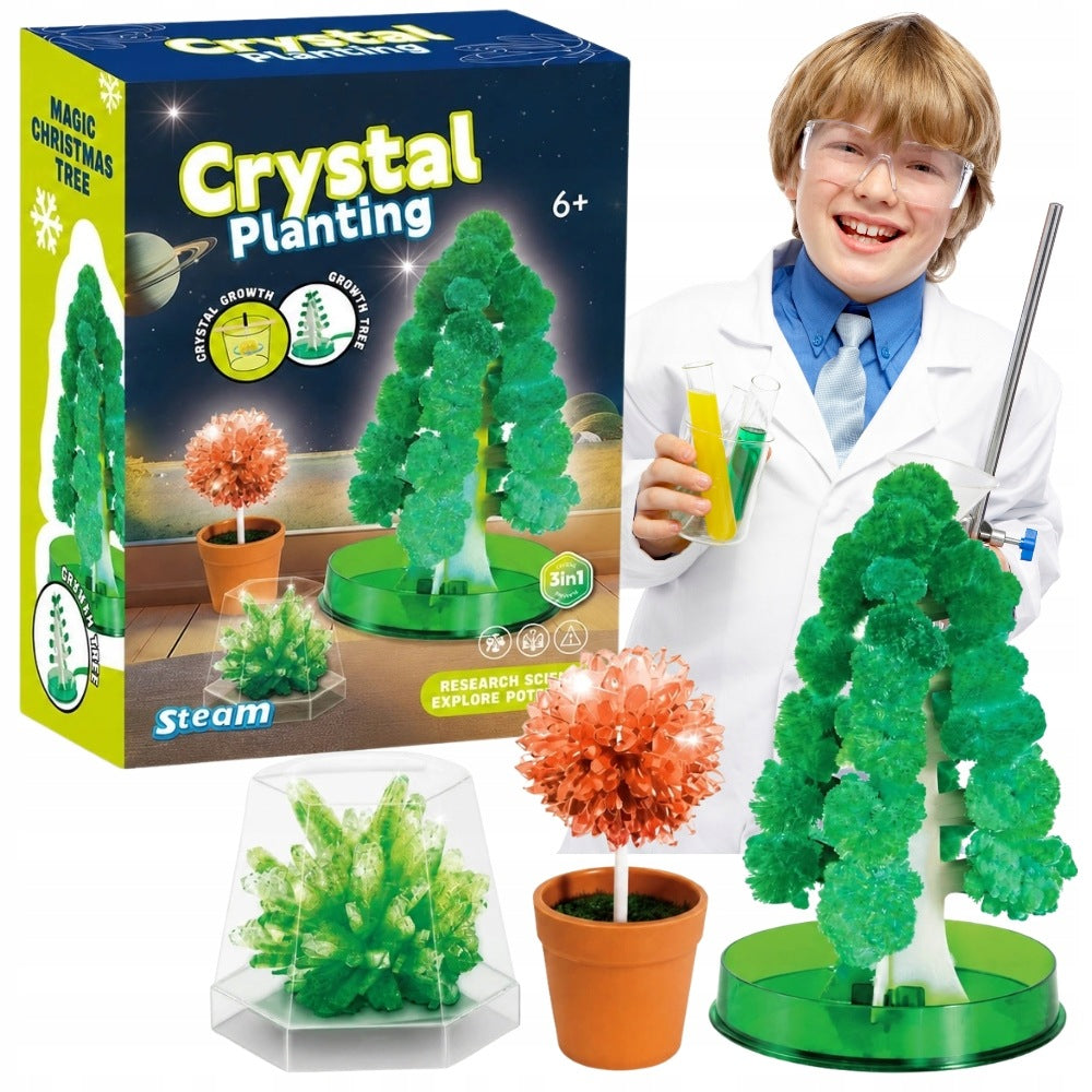 CRYSTAL CULTURE CRYSTALS EDUCATIONAL SET SMALL CHEMIST EXPETIMENT