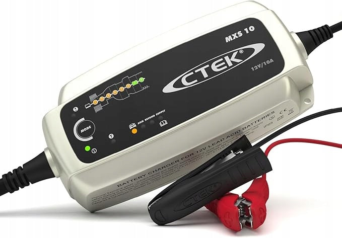 CTEK MXS 10 12V 10A MXS10 automatic charger with temp compensation.