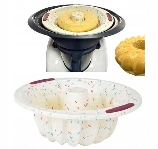 CUPCAKE MOLD for Thermomix TM6 TM5 SILICONE PADDED CREAM COLOR