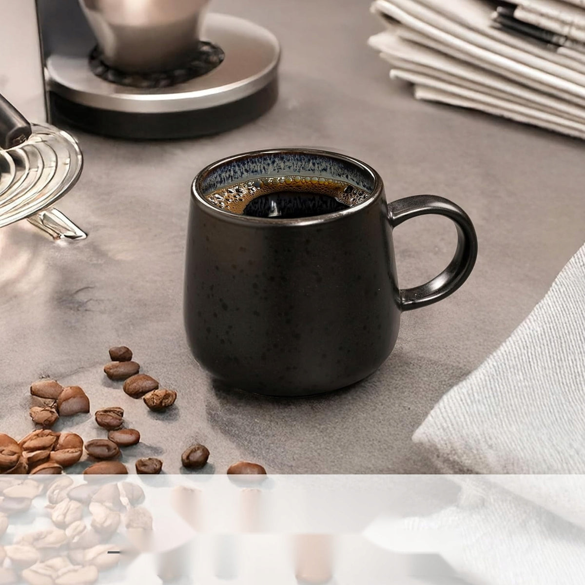 CUPS 6 PIECES 400ML MUGS STONEWARE SET ELEGANCE DURABILITY HOME Manufacturer code 5908107189213