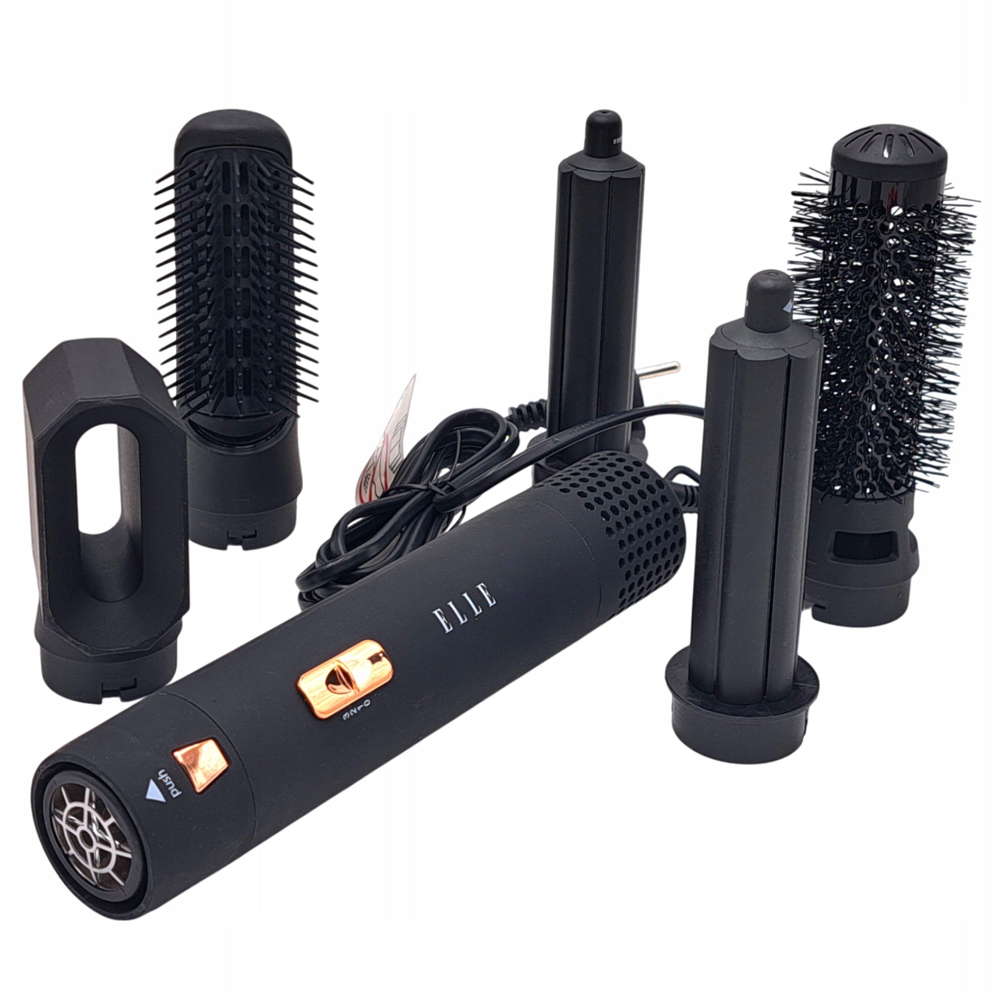 CURLER DRYER 5in1 multifunctional hair styling device ELLE Packaging status original
