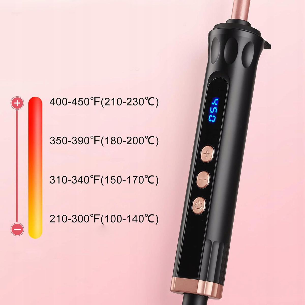 CURLING IRON 9MM,THIN CURLING IRON,HAIR CURLER WITH GLOVE&HAIRPINS Packaging status original
