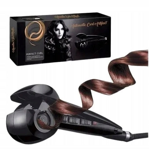 CURLING IRON AUTOMATIC FOR HAIR CERAMIC CURL 360 WAVES CURLS Packaging status original