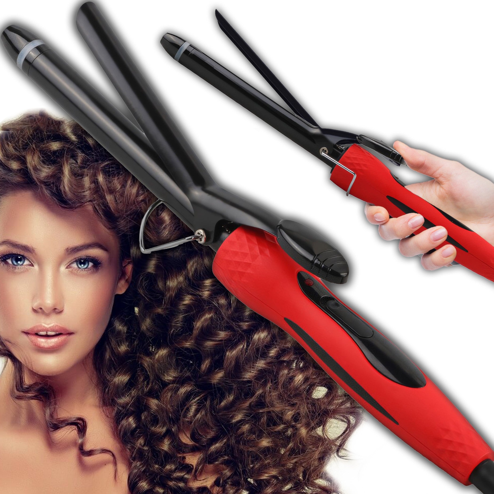 CURLING IRON CERAMIC INVERTER 19MM 200 DEGREE STRONG