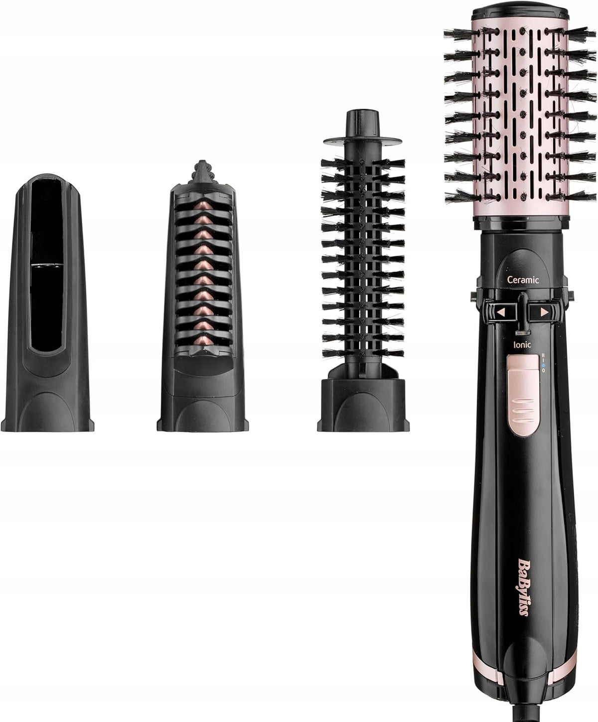 CURLING IRON-DRYER BABYLISS AS200E FOR HAIR DRYING ROTARY Packaging status original